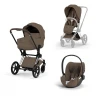 Cybex Priam V Style 2026 3 в 1 Chrome Brown / Coconut Brown