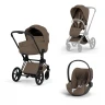 Cybex Priam V Style 2026 3 в 1 Matt Black / Coconut Brown