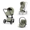 Cybex Priam V Style 2026 3 в 1 Chrome Brown / Sage Green