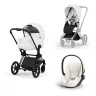 Cybex Priam V Style 2026 3 в 1 Matt Black / Off White
