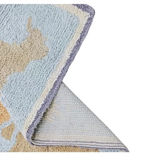 Ковер Lorena Canals RugCycled World Map (70x100 cм)